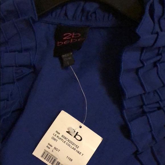 BeBe. Ruffle collar Shirt - Picture 2 of 4